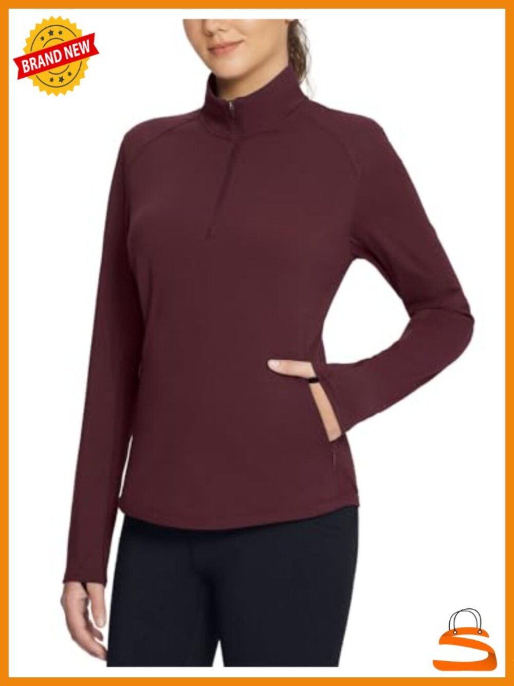 Fleece Pullover Jacket Water Resistant Half Zip Thermal Golf Running Gear